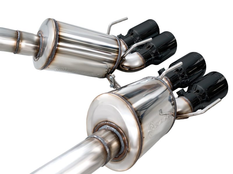 AWE Tuning 05-07 C6 Chevrolet Corvette 6.0L Touring Edition Axle-Back Exhaust w/ Diamond Black Tips