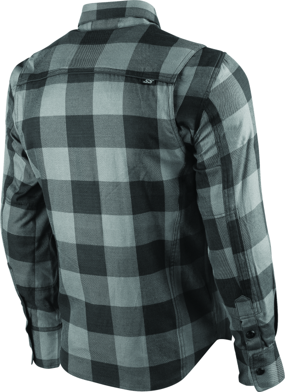 Speed and Strength True Grit 2.0 Armored Moto Shirt Grey - Small