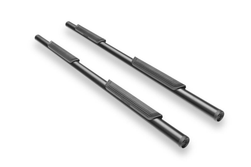 RealTruck 18-26 Jeep Wrangler JLU (4dr) Traxio 3in Nerf Bars - Textured Black