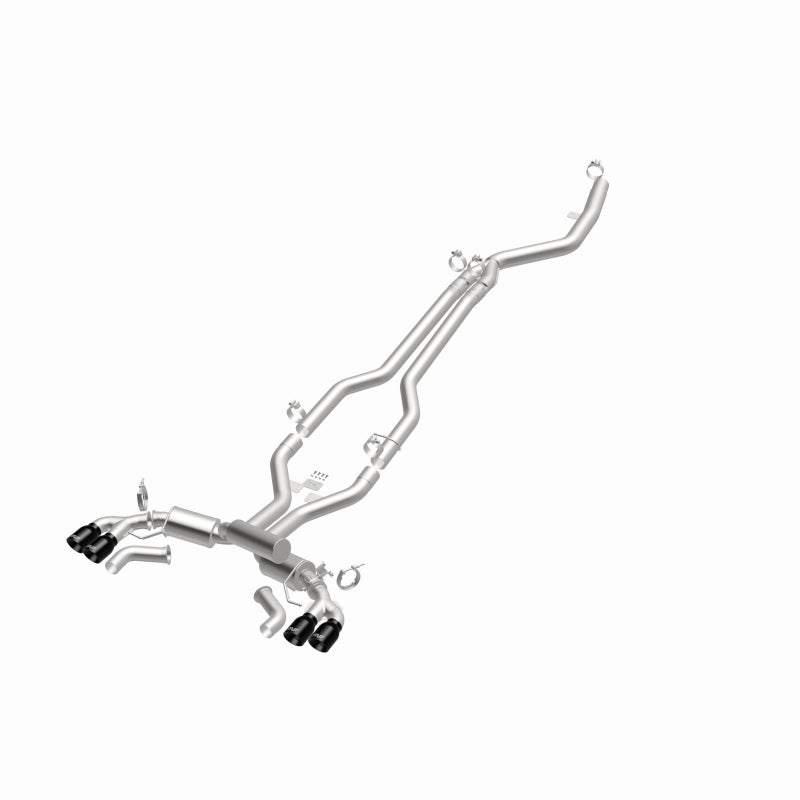 MagnaFlow BMW SPEQ Series Cat-Back Exhaust System Black Chrome