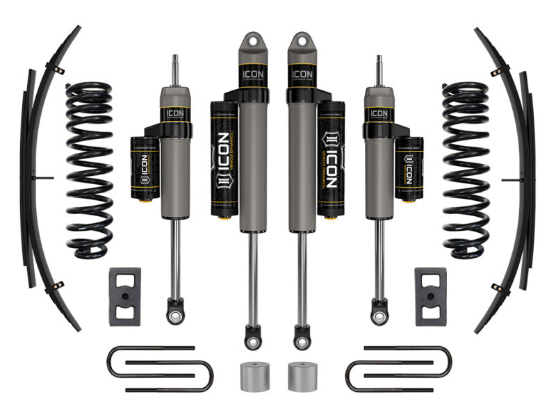 ICON 23 Ford F250/F350 Diesel 2.5in Stage 2 Suspension System w/ Expansion Pack