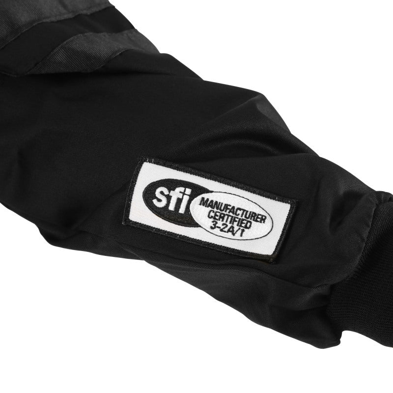 RaceQuip Black SFI-1 1-L Jacket - XL