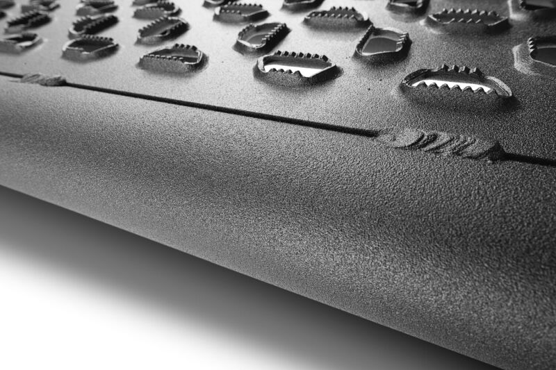 RealTruck 15-26 Ford F150 / 17-26 Ford F250/F350 SD SuperCab Growler Sport Running Boards - Tex. Blk