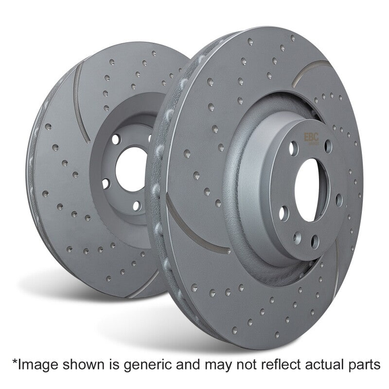 EBC 03-07 Volvo S60 2.5 Turbo R GD Sport Front Rotors