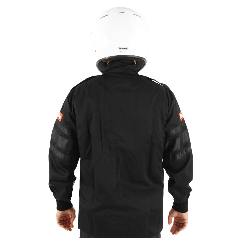 RaceQuip Black SFI-1 1-L Jacket - Large