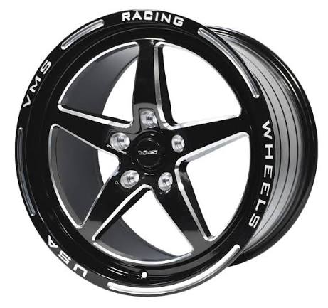 جنط VMS V-Star 17x10 5x120 أسود ميلنق