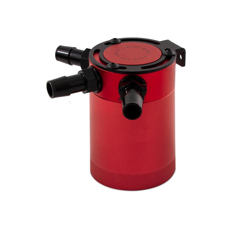 Mishimoto Compact Baffled Oil Catch Can 3-Port - Red - Order Your Parts - اطلب قطعك