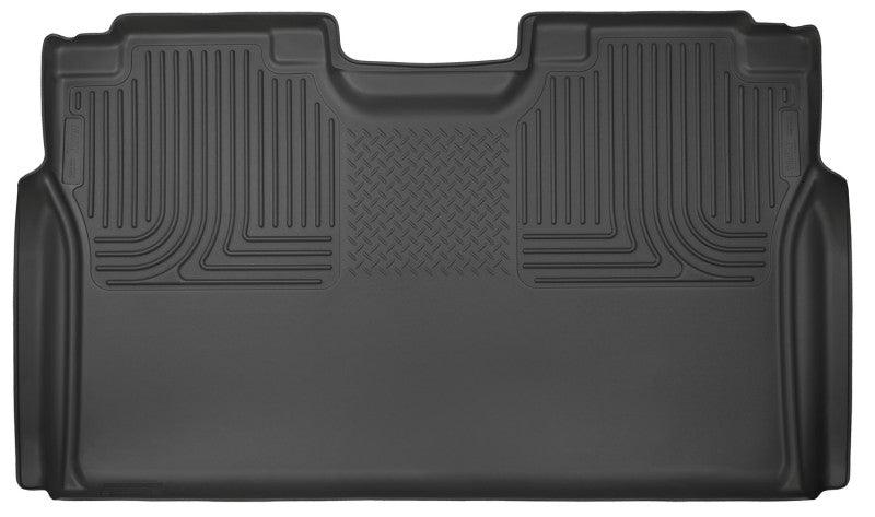 Husky Liners 15-23 Ford F-150 SuperCrew Cab WeatherBeater Black 2nd Seat Floor Liner - Order Your Parts - اطلب قطعك