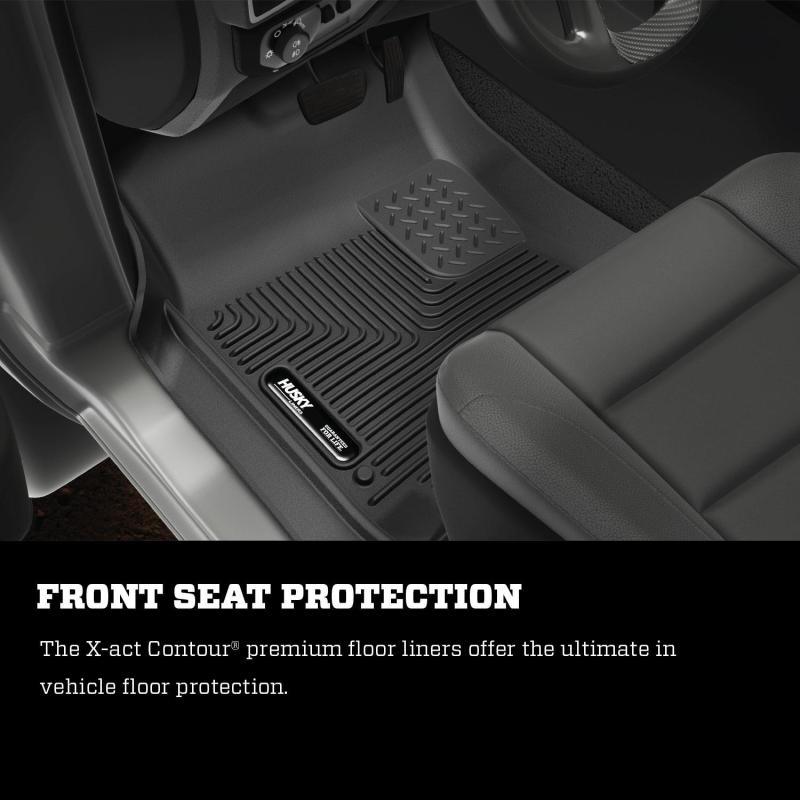 Husky Liners 09-14 Dodge Ram/Ram Quad Cab X-Act Contour Black Front Floor Liners - Order Your Parts - اطلب قطعك