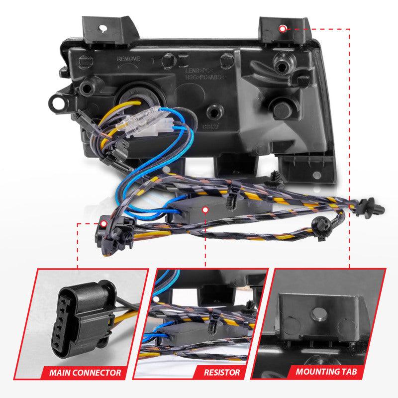 ANZO 2018-2021 Jeep Wrangler LED Side Markers Chrome Housing Smoke Lens w/ Seq. Signal Sport Bulb - Order Your Parts - اطلب قطعك