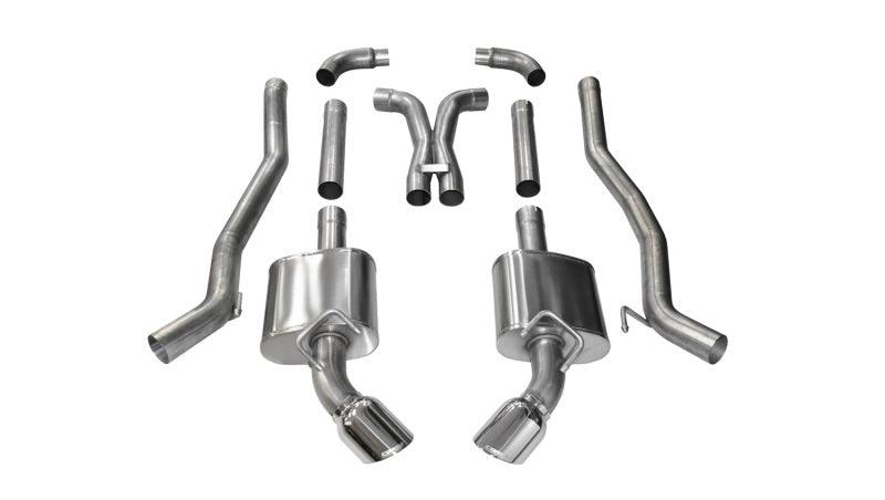 Corsa 10-15 Chevrolet Camaro SS 6.2L V8 Manual Polished Xtreme 3in Cat-Back - Order Your Parts - اطلب قطعك