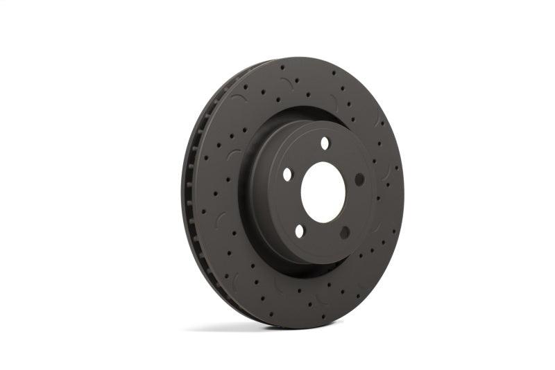Hawk Talon 2015 Ford Mustang 320mm w/ performance pkg. Drilled and Slotted Rear Brake Rotor Set - Order Your Parts - اطلب قطعك