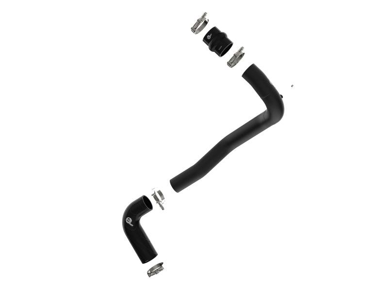 afe 08-10 Ford Trucks V8-6.4L (td) BladeRunner 3 IN Aluminum Hot Charge Pipe - Black - Order Your Parts - اطلب قطعك