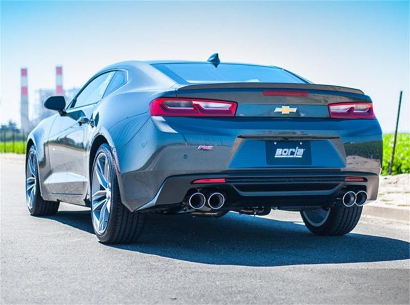 Borla 2016 Chevy Camaro V6 AT/MT ATAK Rear Section Exhaust w/o Dual Mode Valves - Order Your Parts - اطلب قطعك