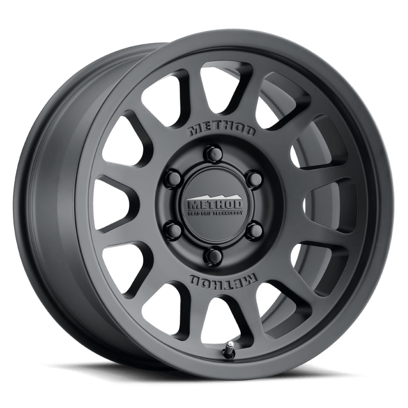 Method MR703 17x8.5 +35mm Offset 6x5.5 106.25mm CB Matte Black Wheel - Order Your Parts - اطلب قطعك