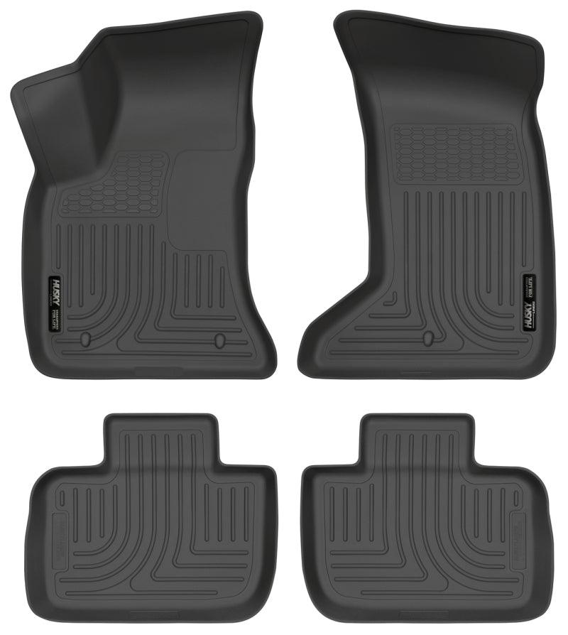 Husky Liners 11-12 Dodge Charger/Chrysler 300 (AWD Only) WeatherBeater Combo Black Floor Liners - Order Your Parts - اطلب قطعك