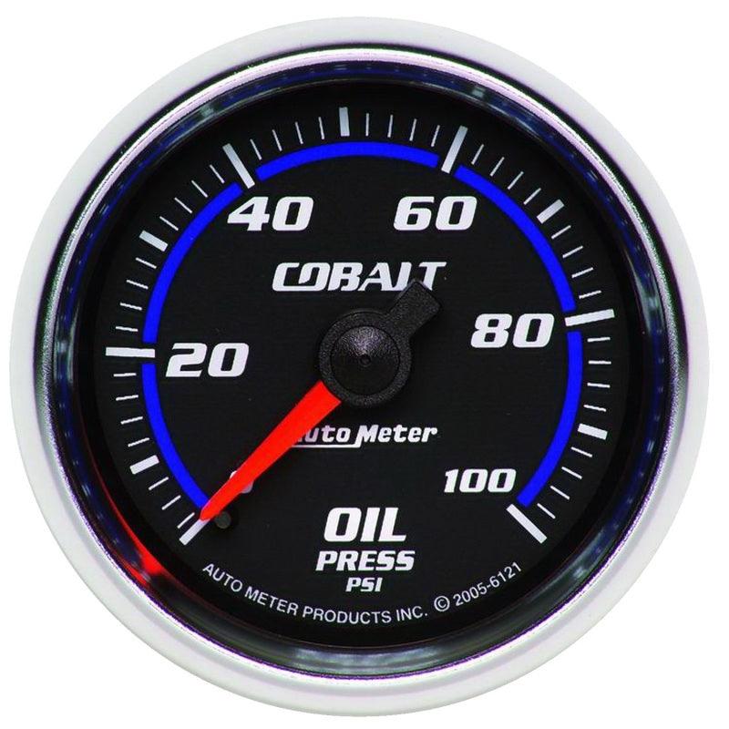 Autometer Cobalt 52mm 100 PSI Mechanical Oil Pressure Gauge - Order Your Parts - اطلب قطعك