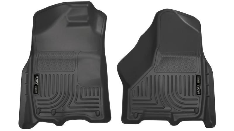 Husky Liners 09-10 Dodge Ram 1500/2500/3500 WeatherBeater Front Row Black Floor Liners - Order Your Parts - اطلب قطعك