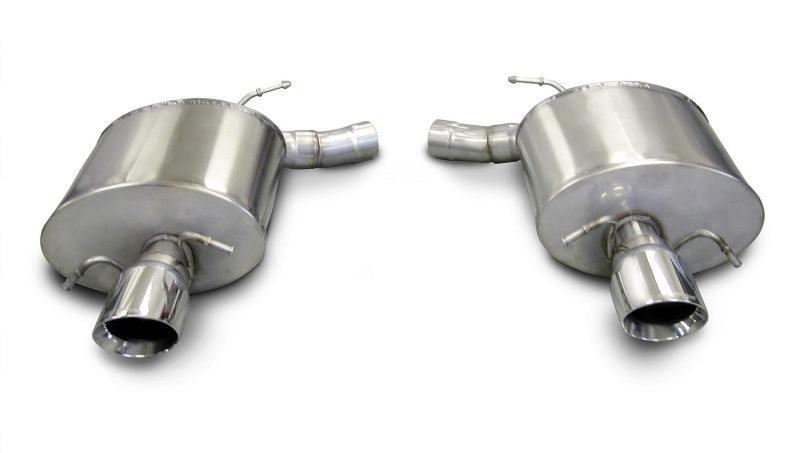 Corsa 09-13 Cadillac CTS Sedan V 6.2L V8 Polished Sport Axle-Back Exhaust - Order Your Parts - اطلب قطعك