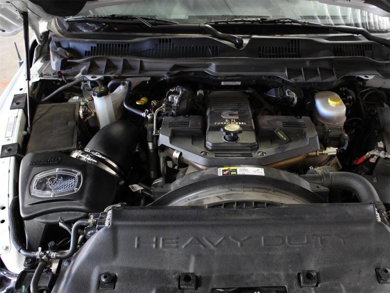 aFe Momentum HD PRO 10R Stage-2 Si Air Intake System 13-14 Dodge RAM Diesel Trucks L6 6.7L (td) - Order Your Parts - اطلب قطعك