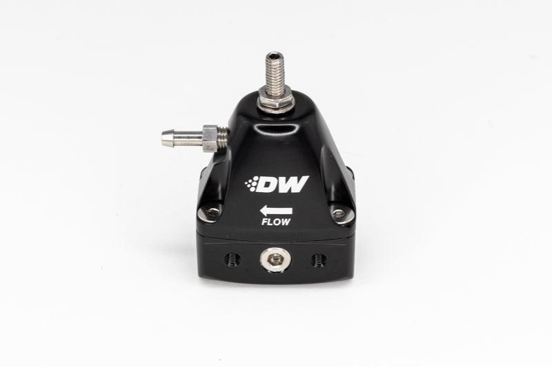 DeatschWerks DWR1000iL In-Line Adjustable Fuel Pressure Regulator - Black - Order Your Parts - اطلب قطعك
