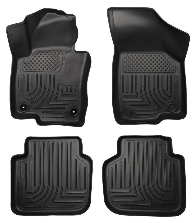 Husky Liners 2012 Volkswagen Passat WeatherBeater Combo Black Floor Liners - Order Your Parts - اطلب قطعك