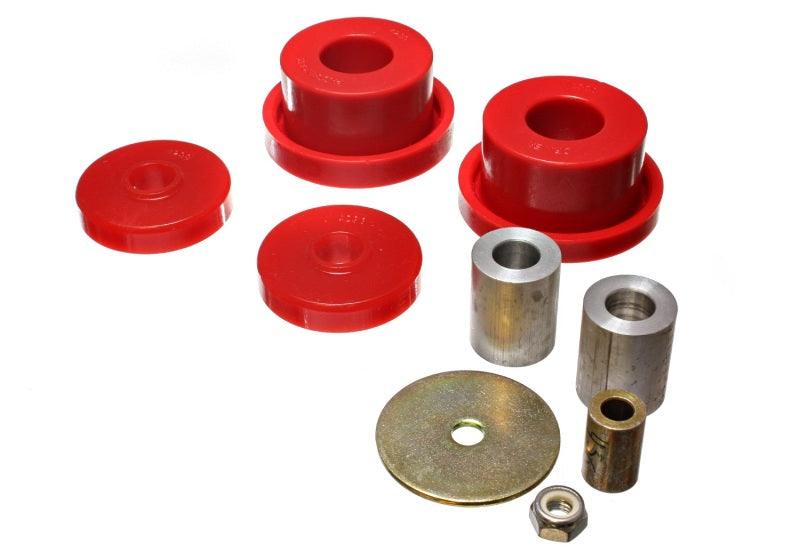 Energy Suspension 08-10 Chrysler Challenger/07-10 Charger RWD Red Rear Diff Mount Bushing Set - Order Your Parts - اطلب قطعك