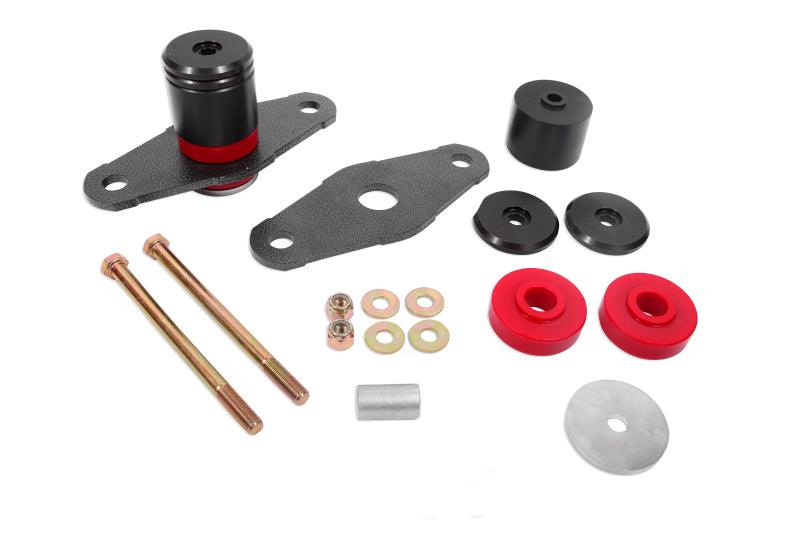 BMR 11-18 Dodge Challenger Motor Mount Polyurethane Bushing Upgrade Kit - Black Anodized - Order Your Parts - اطلب قطعك