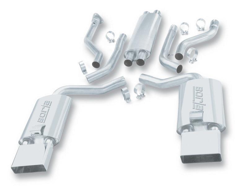 Borla 92-96 Chevrolet Corvette Hatchback/Conv 5.7L 8cyl 4/6 Spd Touring SS Catback Exhaust - Order Your Parts - اطلب قطعك