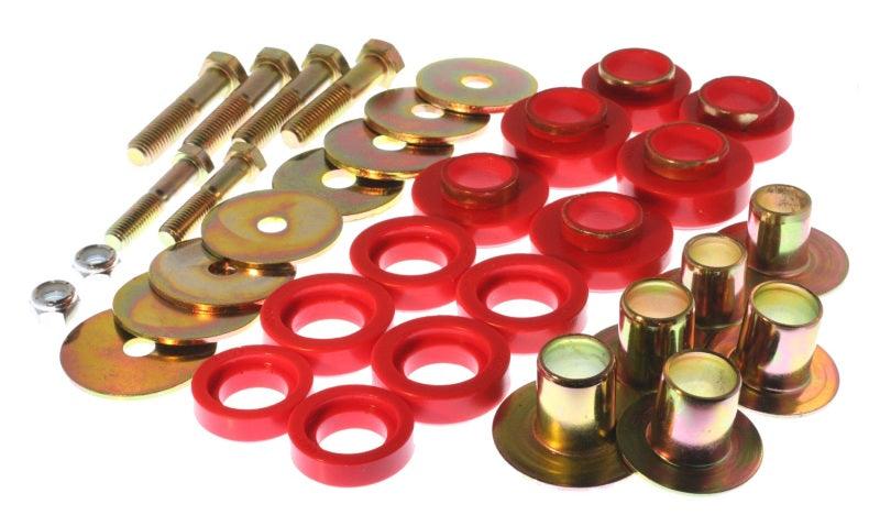 Energy Suspension 67-81 Camaro / 68-74 Nova/Chevy II / 67-75 Firebird/Trans AM Red Body(subframe) Mo - Order Your Parts - اطلب قطعك