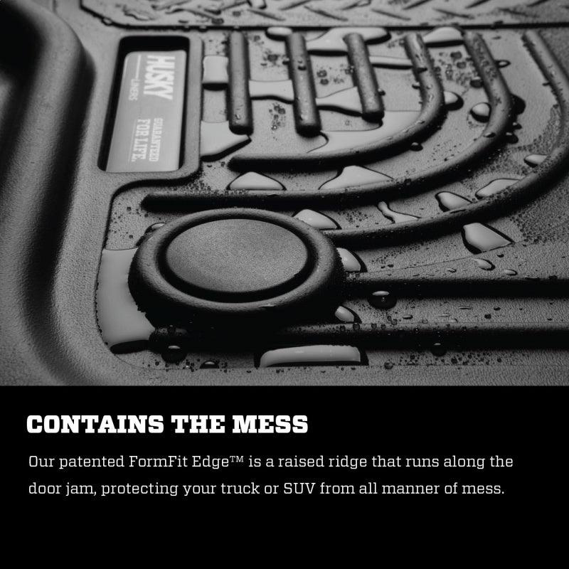 Husky Liners 2019 Ram 2500/3500 Crew Cab/Mega Cab WeatherBeater Black Front Floor Liners - Order Your Parts - اطلب قطعك