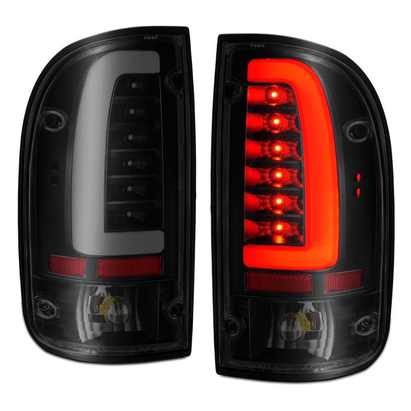 ANZO 1995-2000 Toyota Tacoma LED Taillights Black Housing Smoke Lens (Pair) - Order Your Parts - اطلب قطعك