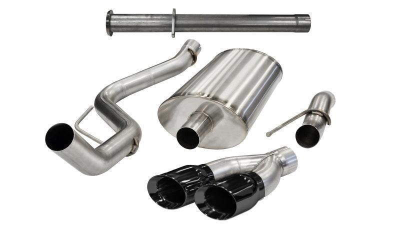 Corsa 11-14 Ford F-150 Raptor 6.2L V8 145in Wheelbase Black Xtreme Cat-Back Exhaust - Order Your Parts - اطلب قطعك