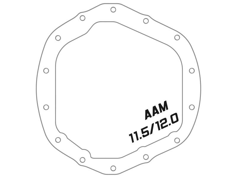 aFe 2020 Chevrolet Silverado 2500 HD Rear Differential Cover Black ; Pro Series w/ Machined Fins - Order Your Parts - اطلب قطعك