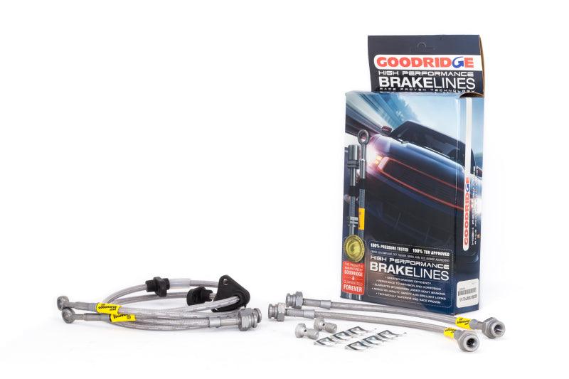 Goodridge 92-95 Honda Civic All Models w/ Rear Drum / 93-00 Del Sol Rear Drum SS Brake Lines - Order Your Parts - اطلب قطعك