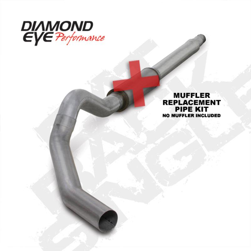 Diamond Eye KIT 5in CB MFLR RPLCMENT PIPE SGL AL: 03-07 FORD 6.0L F250/F350 - Order Your Parts - اطلب قطعك