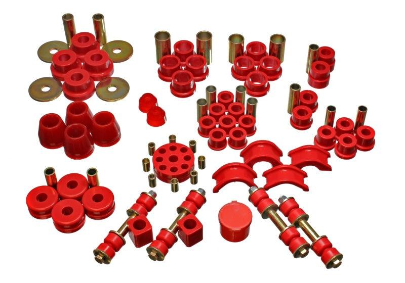 Energy Suspension 74-78 Nissan 260Z/280Z Red Hyper-Flex Master Bushing Set - Order Your Parts - اطلب قطعك