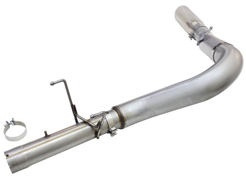 aFe MACHForce XP Exhaust Large Bore 5in DPF-Back Alu. 13-15 Dodge Trucks L6-6.7L (td) *Polish Tip - Order Your Parts - اطلب قطعك