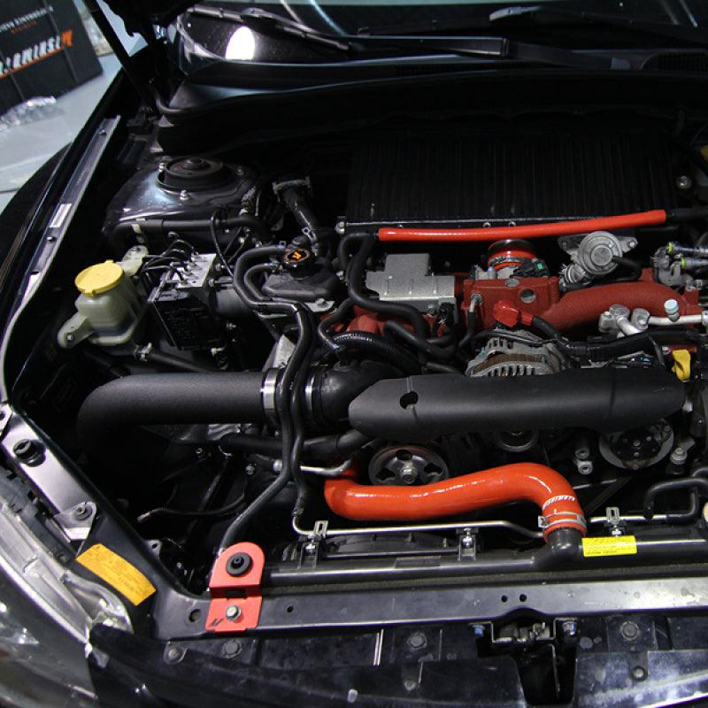 Mishimoto 08+ Subaru WRX/STi Performance Cold Air Intake Kit - Wrinkle Black - Order Your Parts - اطلب قطعك