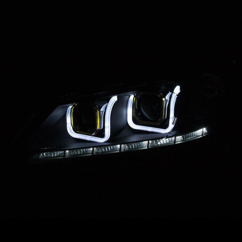 ANZO 2013-2015 Honda Accord Projector Headlights w/ U-Bar Black - Order Your Parts - اطلب قطعك