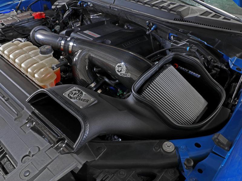aFe 17-20 Ford F-150/Raptor Track Series Carbon Fiber Cold Air Intake System With Pro DRY S Filters - Order Your Parts - اطلب قطعك