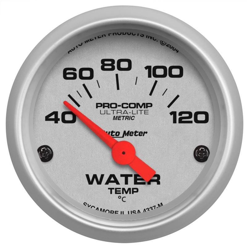 Autometer Ultra-Lite 52mm 40-120 Deg C Short Sweep Electronic Water Temp Gauge - Order Your Parts - اطلب قطعك