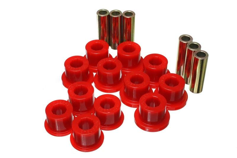 Energy Suspension 05-14 Toyota Tacoma Rear Leaf Spring Bushings - Red - Order Your Parts - اطلب قطعك