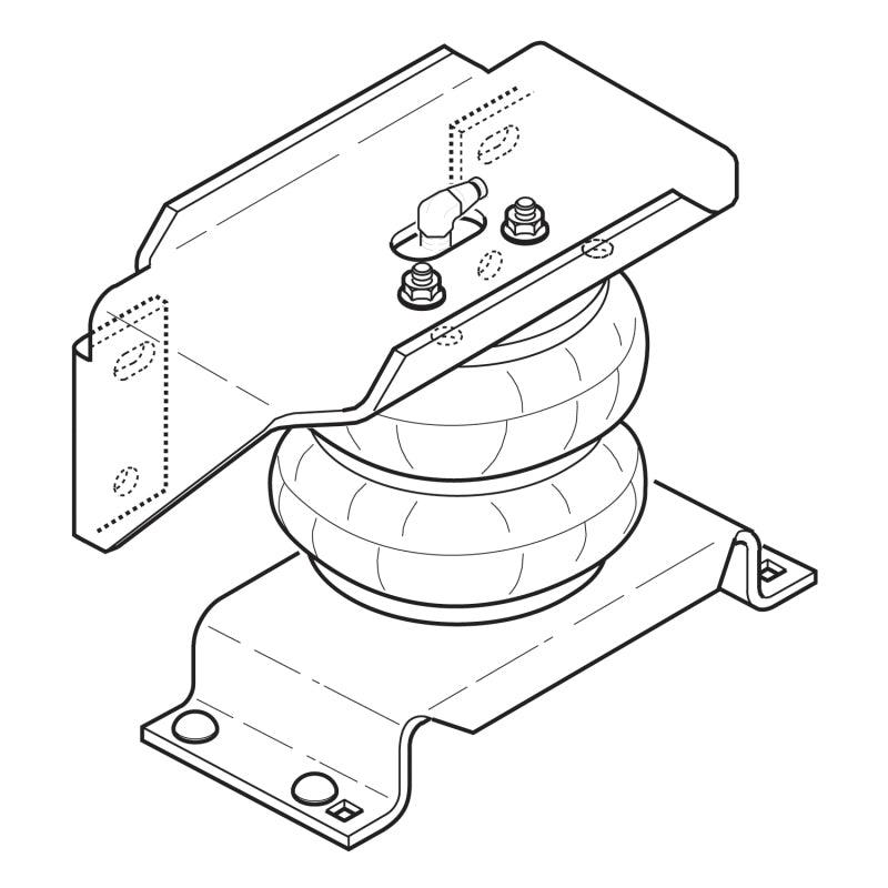 Firestone Ride-Rite Air Helper Spring Kit Rear GM & F350/F450 Cab Chassis (W217602176) - Order Your Parts - اطلب قطعك