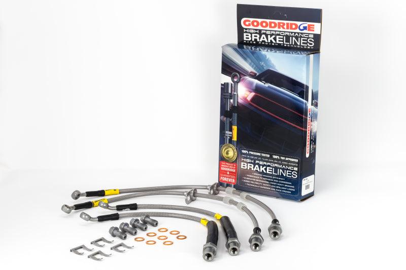 Goodridge 16-17 Chevrolet Camaro ZL1/SS (Excl. 1LE Pkg.) Models w/Brembo Calipers SS Brake Lines - Order Your Parts - اطلب قطعك