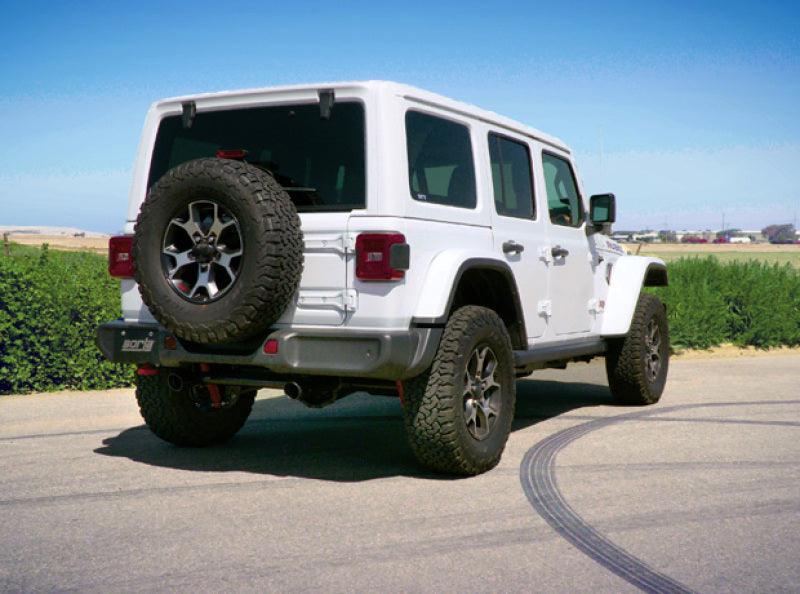 Borla 18-19 Jeep Wrangler JL/JLU 2.0L 4Cyl 2DR/4DR Axle Back Exhaust ATAK w/ 2.5in Tips - Black - Order Your Parts - اطلب قطعك