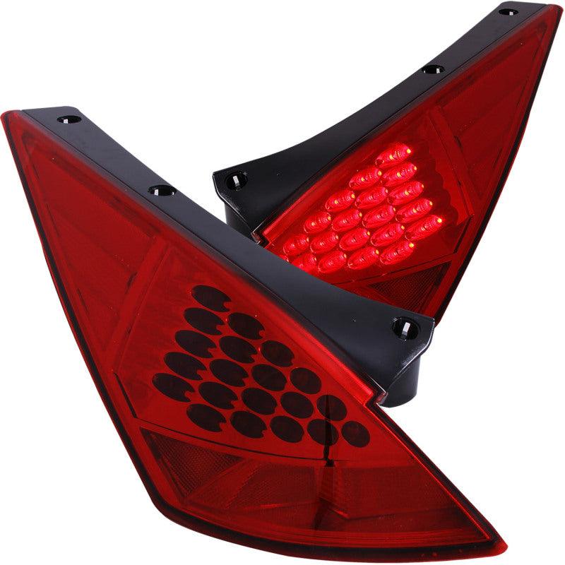 ANZO 2003-2005 Nissan 350Z LED Taillights Red - Order Your Parts - اطلب قطعك