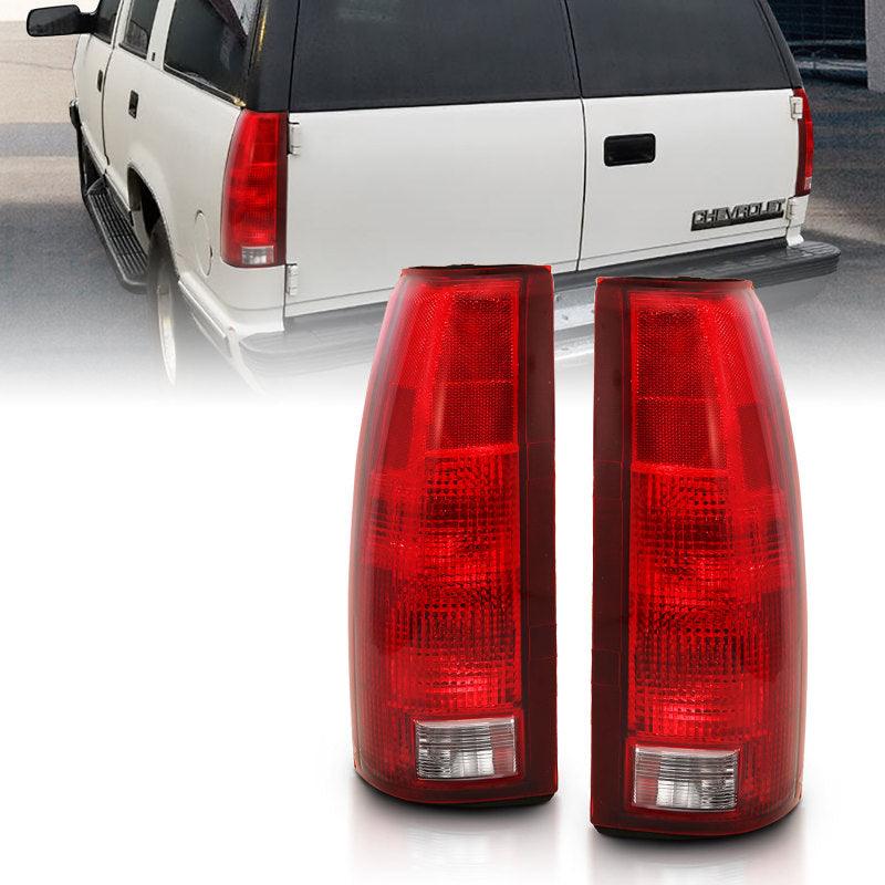 ANZO 1988-1999 Chevy C1500 Taillight Red/Clear Lens w/ Circuit Board(OE Replacement) - Order Your Parts - اطلب قطعك