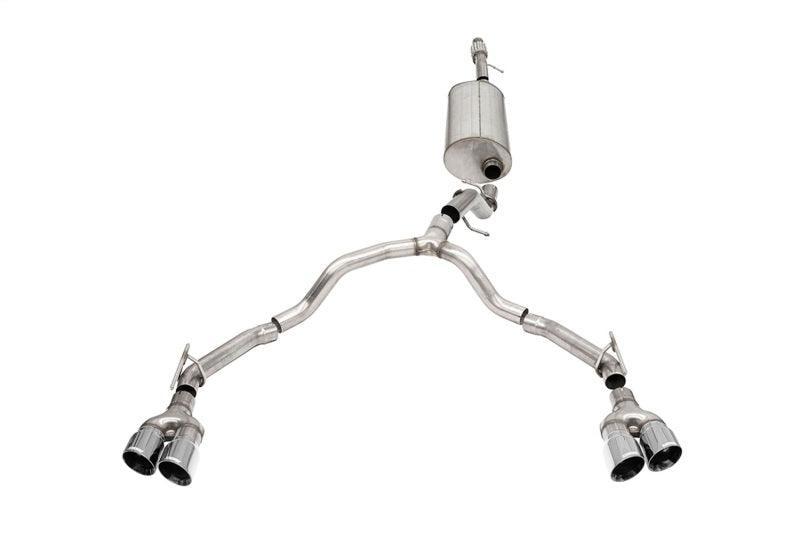Corsa 21-22 GM Tahoe/Yukon 5.3L 3in. Catback Exhaust - Twin 4in. Exhaust - Order Your Parts - اطلب قطعك