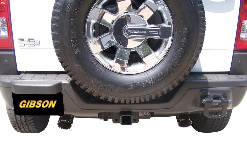 Gibson 07-10 Hummer H3 Base 3.7L 2.5in Cat-Back Dual Split Exhaust - Aluminized - Order Your Parts - اطلب قطعك